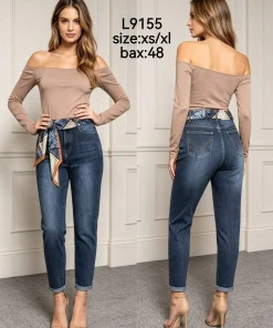Jeansy Damskie,Size xs-xl,paczka 12szt, 1 kolor