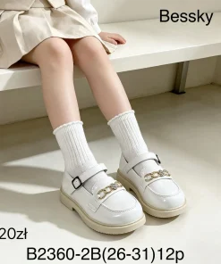 Buty Baleriny DZIECIĘCE (26-31, 12par)