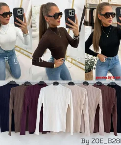 Swetry Damskie WŁOSKA,Size uni,paczka 6szt, mix kolor