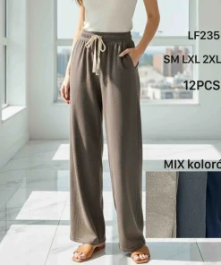 Spodnie damskie ,size s/m-2/3xl ,Paczka 12szt,mix kolor