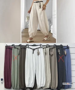 Spodnie Damskie WŁOSKA,Size uni,paczka 6szt, mix kolor