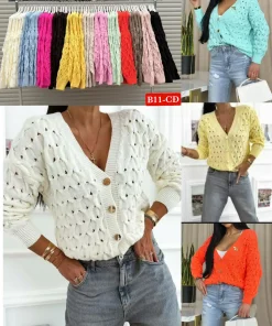 Swetry damskie,Size uni,paczka 6szt,mix kolor