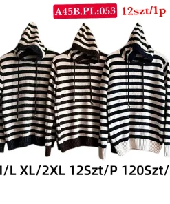 Swetry damskie,Size m/l-xl/2xl,paczka 12szt, mix kolor