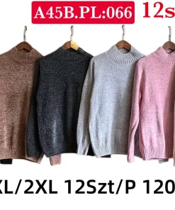Swetry damskie,Size m/l-xl/2xl,paczka 12szt, mix kolor