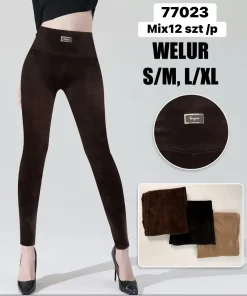 Leginsy Damskie, size s/m-l/xl,Paczka 12szt, mix kolor
