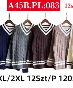 Swetry damskie,Size m/l-xl/2xl,paczka 12szt, mix kolor