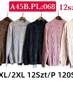 Swetry damskie,Size m/l-xl/2xl,paczka 12szt, mix kolor