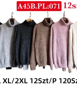 Swetry damskie,Size m/l-xl/2xl,paczka 12szt, mix kolor