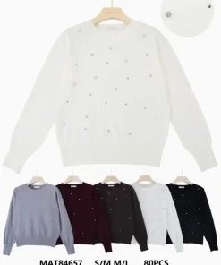 Swetry Damskie,Size s/m-m/l,paczka 10szt, mix kolor