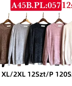 Swetry damskie,Size m/l-xl/2xl,paczka 12szt, mix kolor