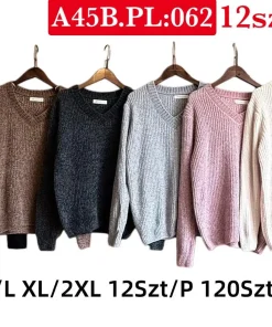 Swetry damskie,Size m/l-xl/2xl,paczka 12szt, mix kolor