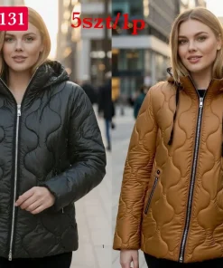 Kurtki Damskie,Size 3xl-7xl,paczka 5szt, 1 kolor