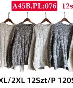 Swetry damskie,Size m/l-xl/2xl,paczka 12szt, mix kolor