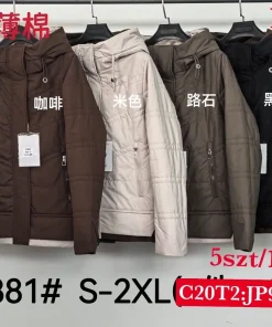 Kurtki Damskie,Size s-2xl,paczka 5szt, 1 kolor