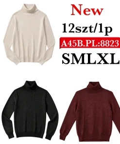 Swetry Damskie,Size s-xl,paczka 12szt, mix kolor