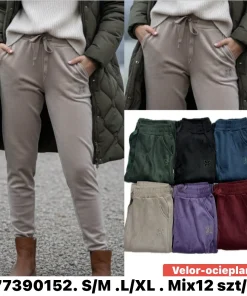 Spodnie Damskie, size s/m-l/xl,Paczka 12szt, mix kolor