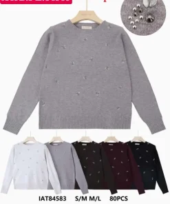 Swetry Damskie,Size s/m-m/l,paczka 10szt, mix kolor