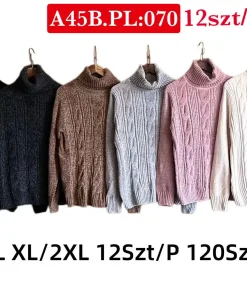 Swetry damskie,Size m/l-xl/2xl,paczka 12szt, mix kolor