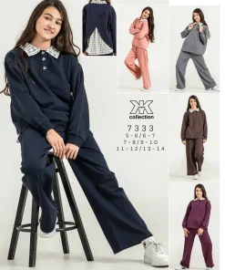 Komplety DZIECIĘCA ,size 7/8-13/14lat ,Paczka 5szt, 1kolor