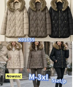 Kurtki damskie,size m-3xl,paczka 5szt,1kolor