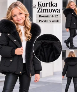 Kurtki DZIECIĘCA,size 4-12lat,paczka 5szt,1kolor