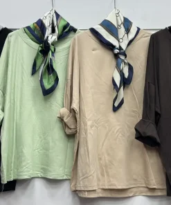 Bluzki Damskie WŁOSKA,Size uni,paczka 6szt, mix kolor