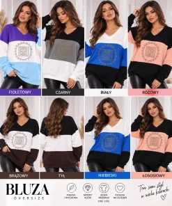 Bluzy Damskie,size uni,paczka 6szt,mix kolor