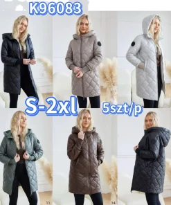 Kurtki damskie,size s-2xl,paczka 5szt,1kolor