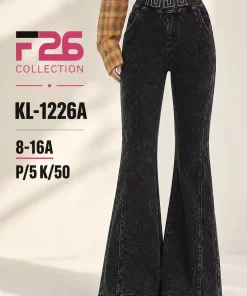 Spodnie JEANSY DZIECIĘCA,size 8-16lat,Paczka 5szt,1kolor