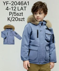 Kurtki DZIECIĘCA,size 4-12lat,Paczka 5szt ,1kolor