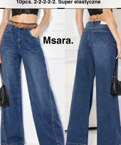 Jeansy Damskie,size m-3xl,Paczka 10szt ,1kolor
