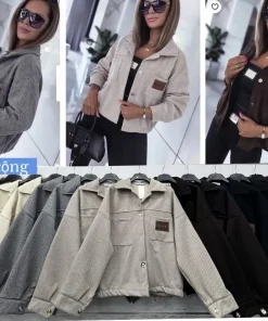 Kurtki Damskie WŁOSKA,Size uni,paczka 6szt, mix kolor