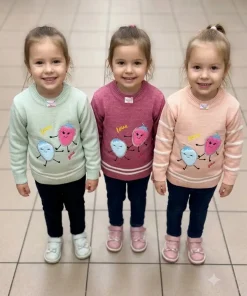 Swetry DZIECIĘCE, size 1-3lat,paczka 6szt,1kolor