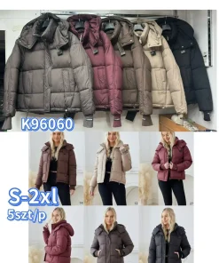 Kurtki damskie,Size s-2xl,paczka 5szt, 1kolor