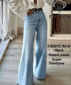 Jeansy Damskie,size xs-xl,paczka 10szt,1kolor