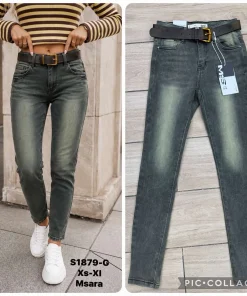 Jeansy Damskie, size xs-xl,paczka 12szt,1kolor