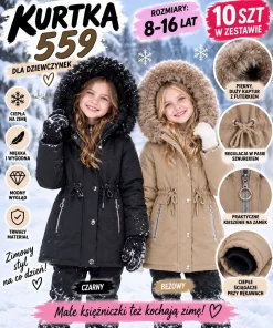 Kurtki DZIECIĘCA,size 8-16lat,paczka 5szt,1kolor
