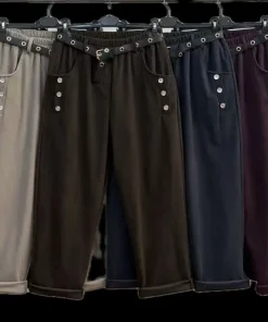 Spodnie Damskie WŁOSKA,Size uni,paczka 6szt, mix kolor
