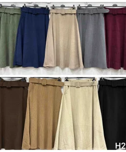 Spódnica długa Damskie WŁOSKA,Size uni,paczka 6szt, mix kolor