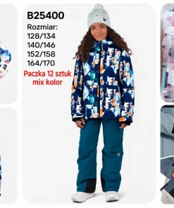 Kurtki DZIECIĘCA,size 128-170,paczka 12szt,mix kolor