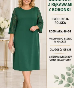 Sukienki damskie,size 46-54,Paczka 5szt,1 kolor
