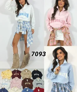 Bluzy Damskie,size uni,Paczka 6szt ,mix kolor