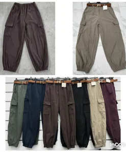 Spodnie Damskie WŁOSKA,Size uni,paczka 6szt, mix kolor