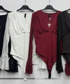 Body Damskie WŁOSKA,Size uni,paczka 6szt, mix kolor