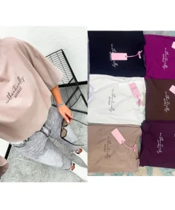 Bluzki Damskie,size uni,paczka 6szt,mix kolor