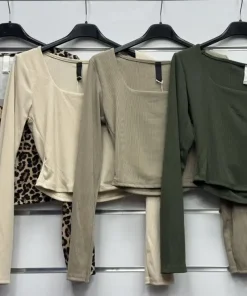 Bluzki Damskie WŁOSKA,Size uni,paczka 6szt, mix kolor