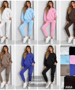 Komplety Damskie,size uni,Paczka 6szt ,mix kolor