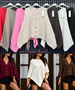Swetry damskie,size uni,paczka 6szt,mix kolor