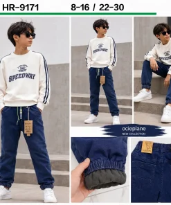 Spodnie JEANSY DZIECIĘCA,size 8-16lat,paczka 5szt,1 kolor