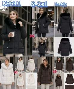 Kurtki damskie,size s-2xl,paczka 5szt,1kolor
